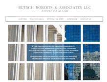 Tablet Screenshot of butschroberts.com